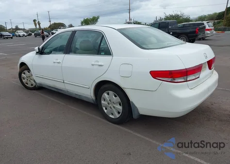 2004 Honda Accord 2.4 Lx z USA, uszkodzony, nr VIN 1HGCM563X4A104237